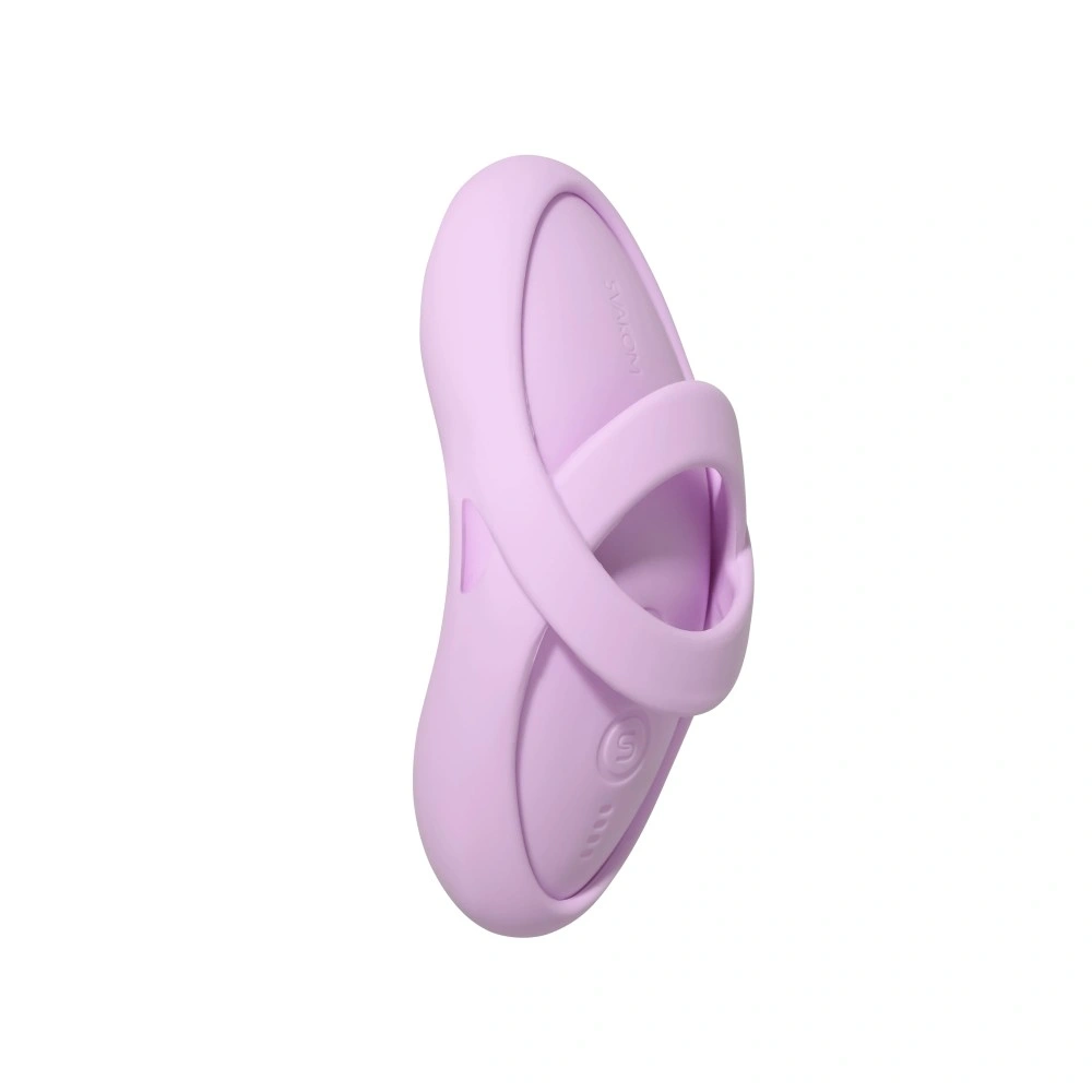 Vibratoare - Vibrator Finger Echo2, 5 Moduri Vibratii, 5 Intensitati, Silicon Lichid, USB, Lila, Erotic24.ro