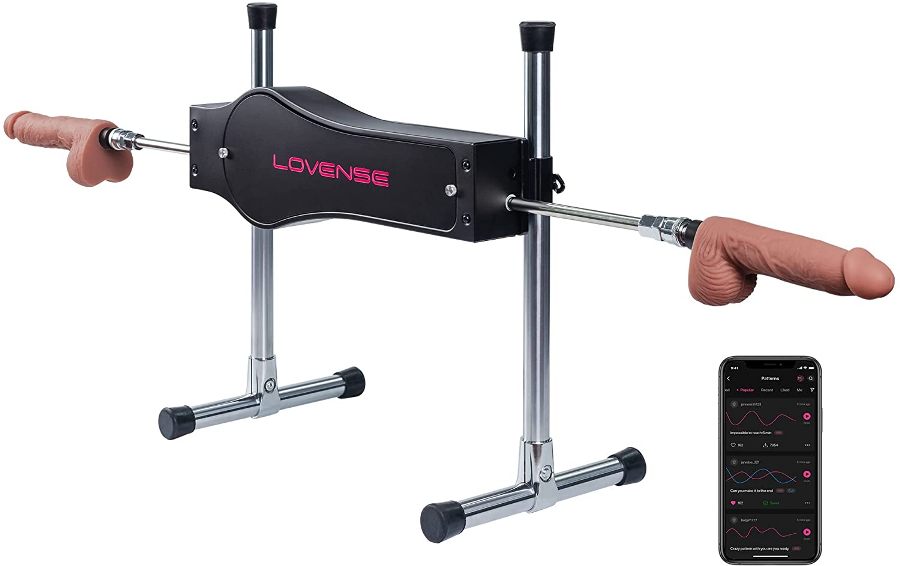 Sex Extrem - Masina de Sex Lovense Bluetooth Control Double Side, Erotic24.ro