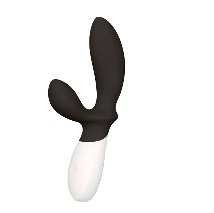 Jucarii Anale - Stimulator Prostata Lelo LOKI Wave 2, 12 Functii Vibratii, Silicon, USB, Negru, Erotic24.ro