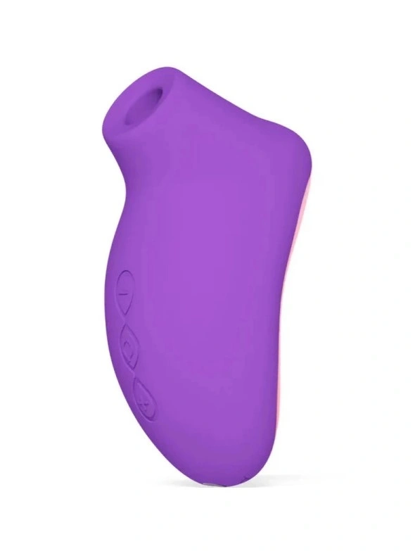 Vibratoare Clitoris - Stimulator Lelo Sona 2 Travel, 12 Moduri Suctiune, Silicon, USB, Mov, 8.7 cm, Erotic24.ro