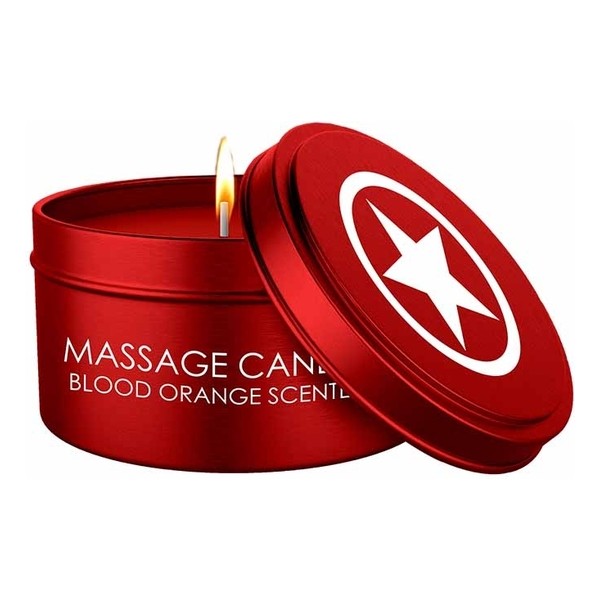 Masaj Erotic - Lumanare pentru Masaj Erotic Aroma Portocala Rosie 50g, Erotic24.ro