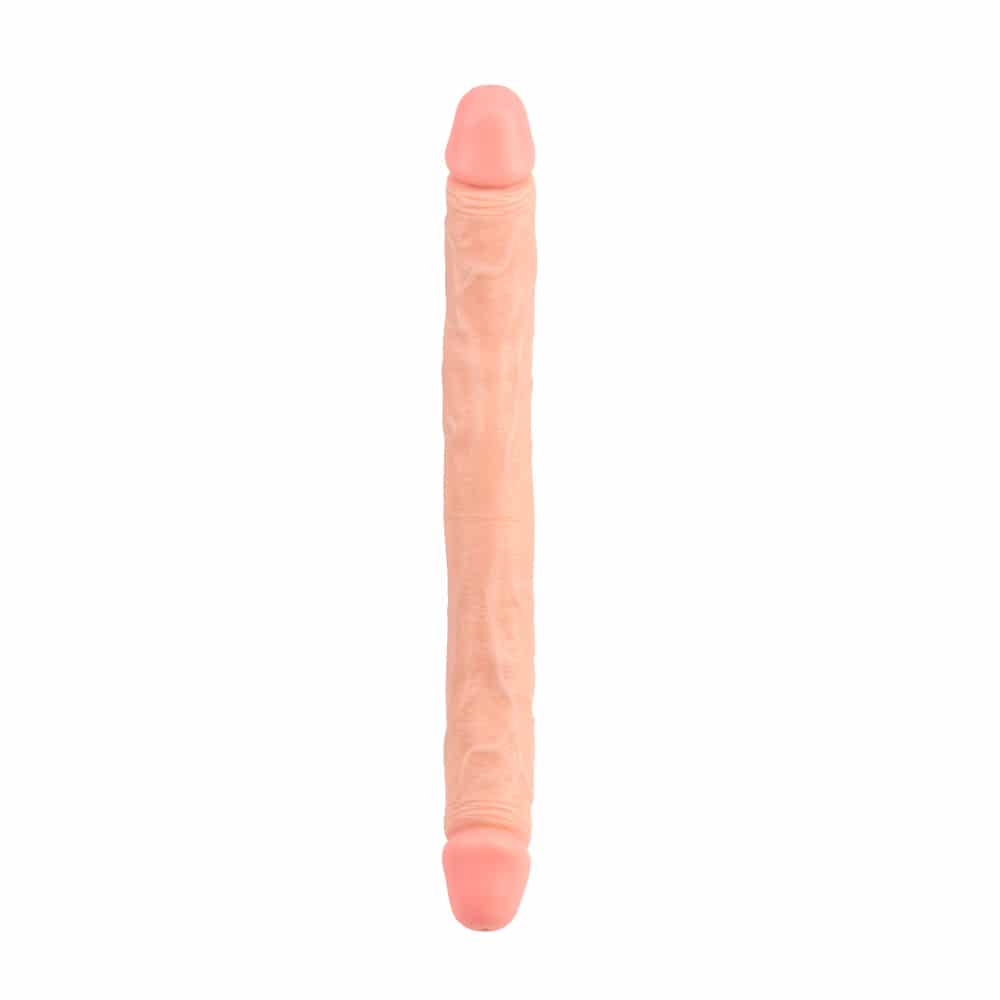 Dildo Dublu - Dildo Dublu Ladybro Love Natural 31 cm, Erotic24.ro