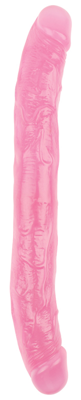 Dildo Dublu - Dildo Dublu Roz 32 cm, Erotic24.ro