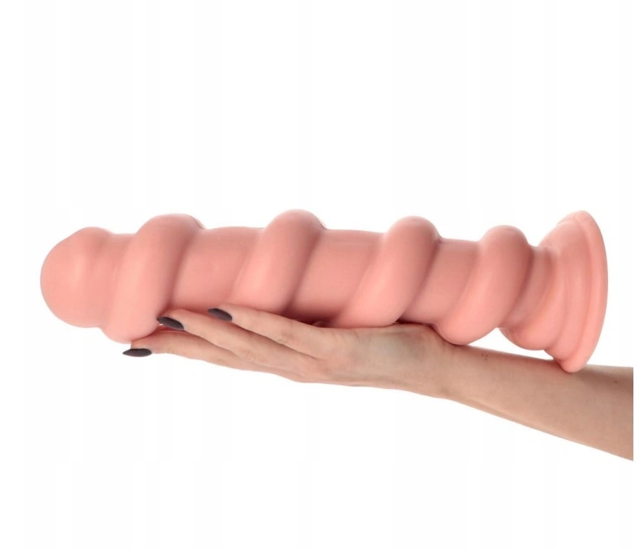 Jucarii Anale - Dop Anal Pico de Fogo cu Ventuza, PVC, Natural, 32 cm, Erotic24.ro