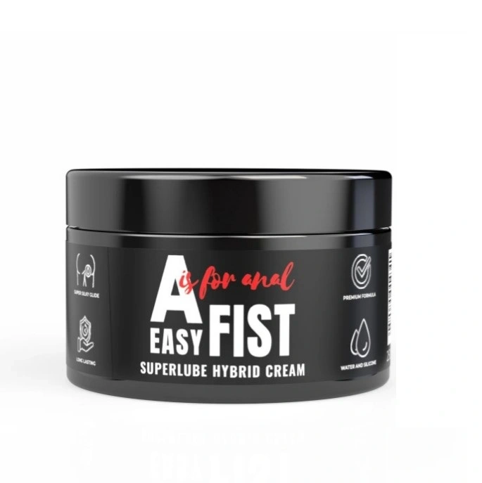 Lubrifianti Sexuali, Lubrifiant Anal Hibrid pe Baza de Silicon si Apa, A is for Anal, Easy Fist, 250 ml, Erotic24.ro