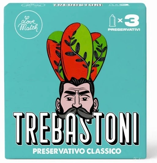 Prezervative, Set 3 Prezervative Trebastoni, Latex, Erotic24.ro
