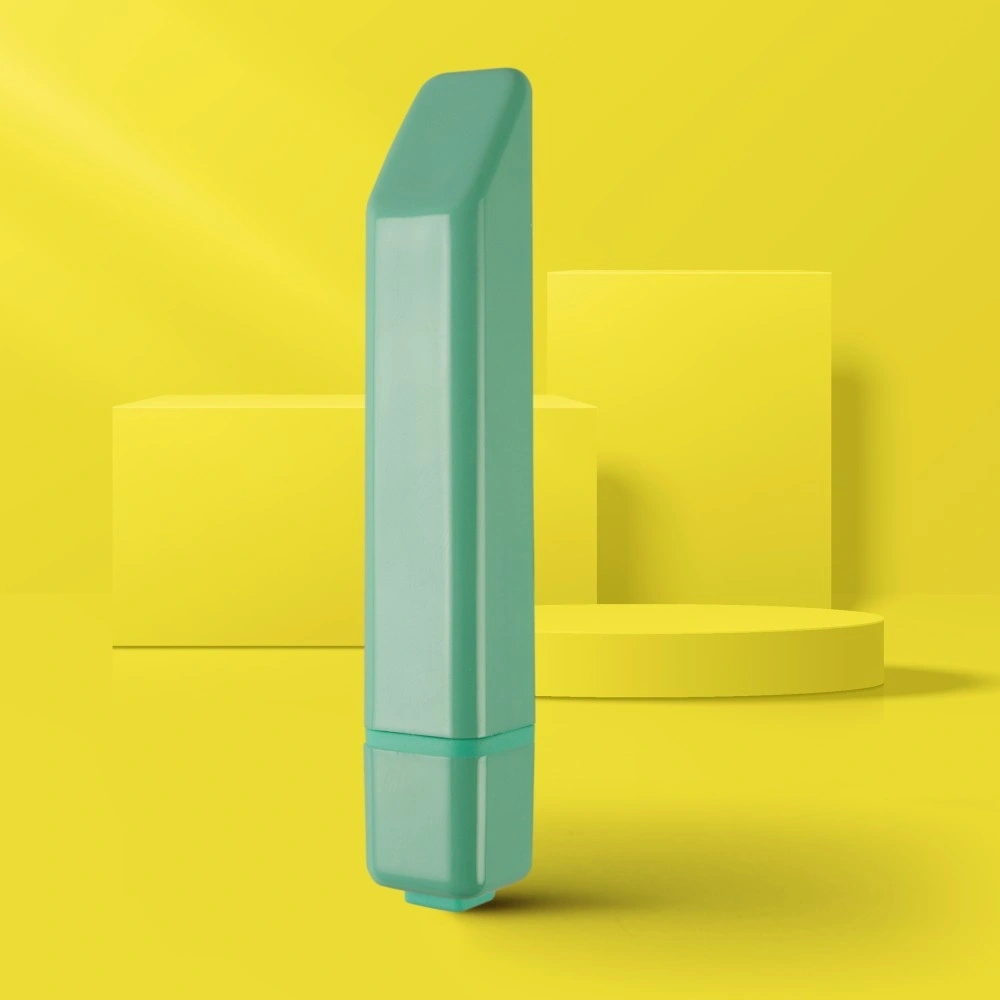 Mini Vibrator - Vibrator Tease Me, 10 Moduri Vibratii, ABS, Verde Deschis, 10.2 cm, Erotic24.ro