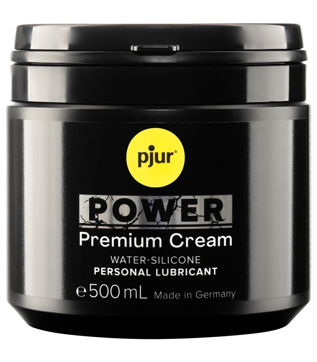 Lubrifianti Sexuali, Lubrifiant Power Premium Cream pe Baza de Silicon, 500 ml, Erotic24.ro