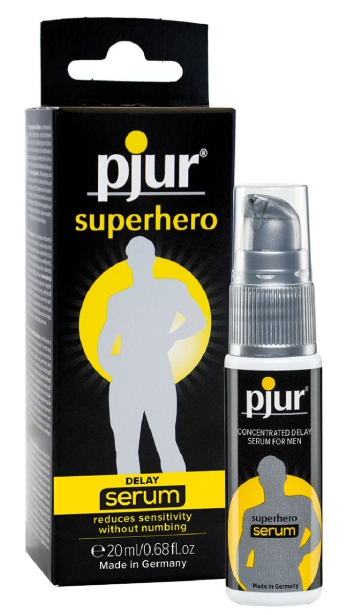 Ejaculare Precoce - Ser Superhero Delay Pjur 20 ml, Erotic24.ro
