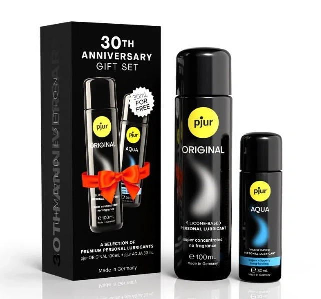 Lubrifianti Sexuali, Set Aniversar Pjur-Original 100 ml+Aqua 30 ml, Erotic24.ro