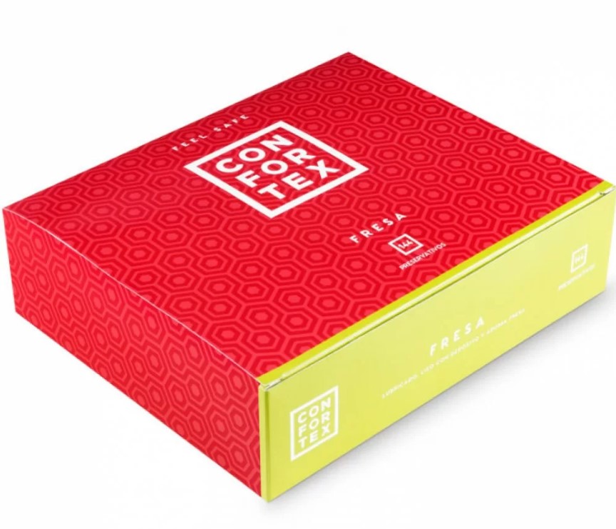 Prezervative, 144 Prezervative Confortex Aroma Capsuni, Erotic24.ro