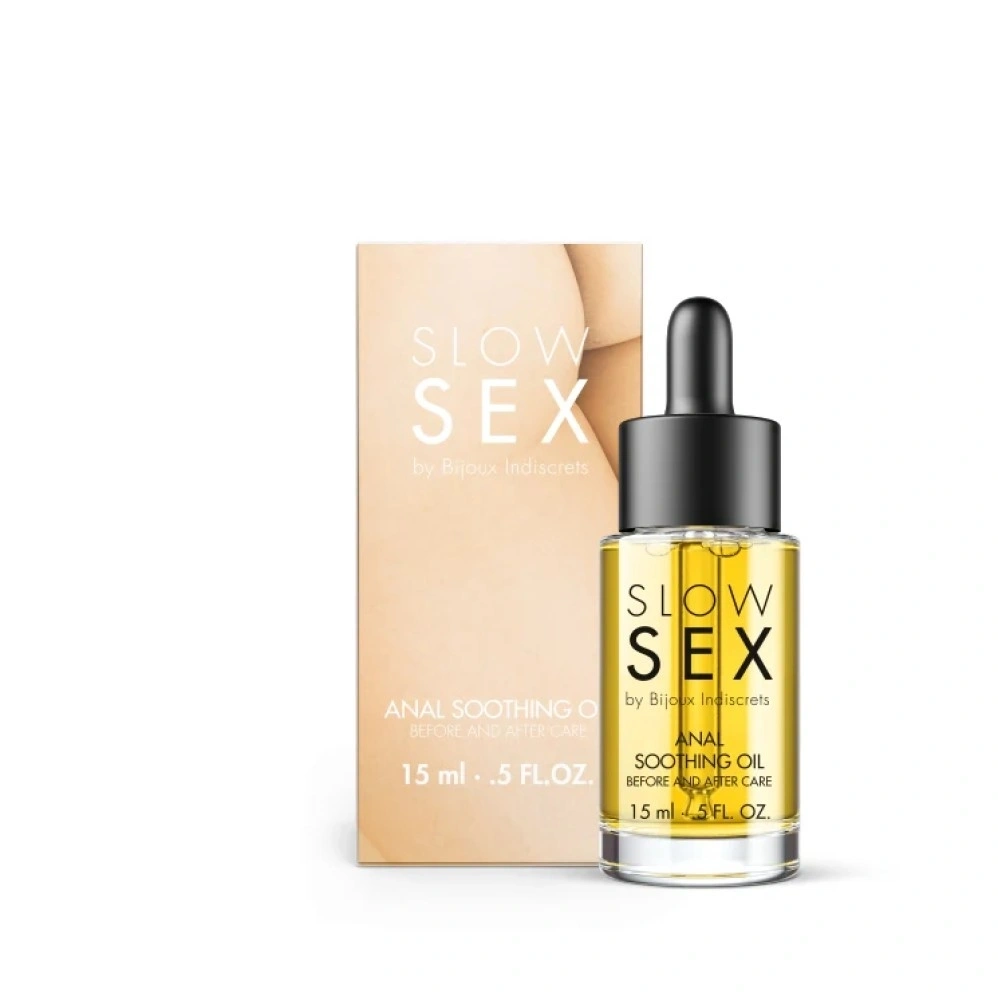 Lubrifianti Sex Anal - Ulei Anal Calmant Slow Sex, 15 ml, Erotic24.ro