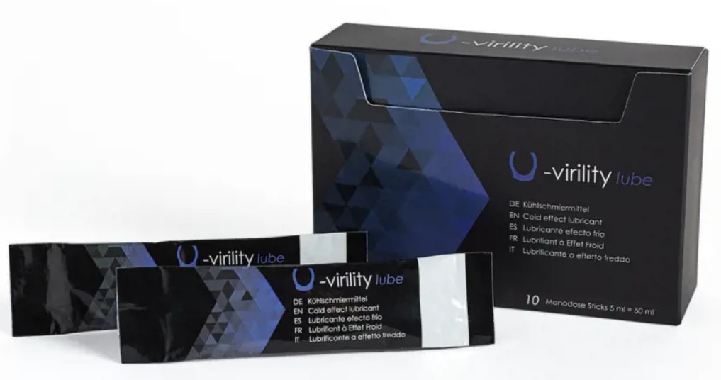 Lubrifianti pe baza de Apa - Plic Lubrifiant pe Baza de Apa cu Efect de Racire U-Virility, 5 ml, Erotic24.ro