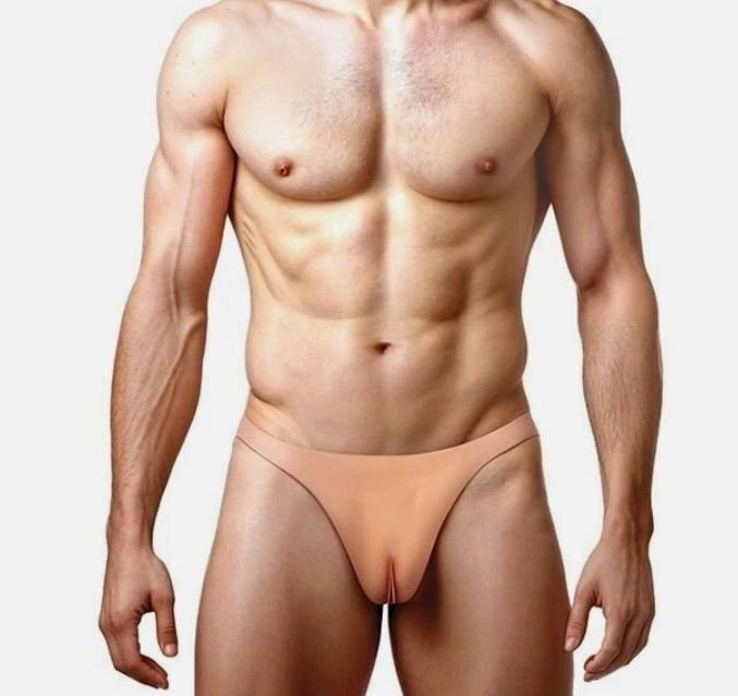 Fetish - Suspensori pentru Barbati cu Vagin, Silicon, Erotic24.ro