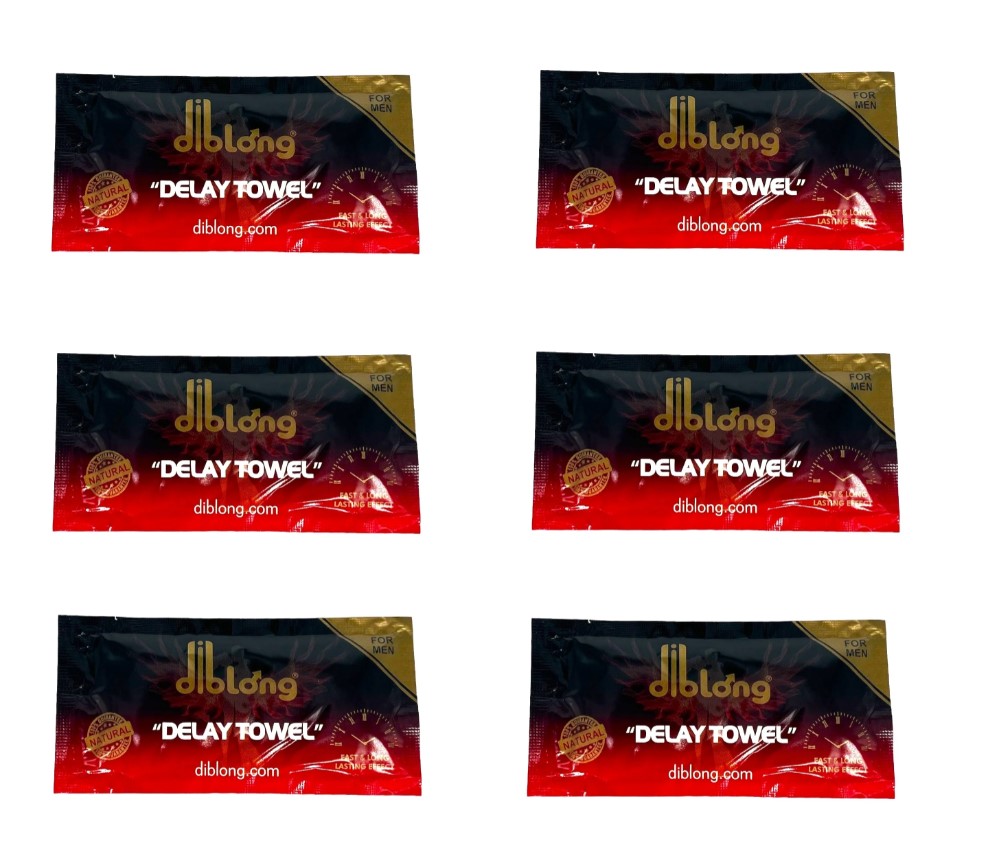 Ejaculare Precoce - 6 Servetele pentru Intarzierea Ejacularii, DIBLONG, Erotic24.ro