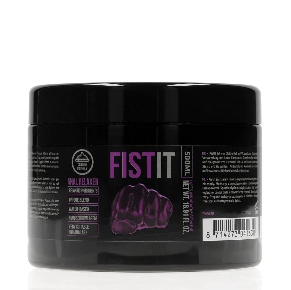 Lubrifianti Sex Anal - Lubrifiant FISTIT Anal Relaxer pe baza de apa 500 ml, Erotic24.ro