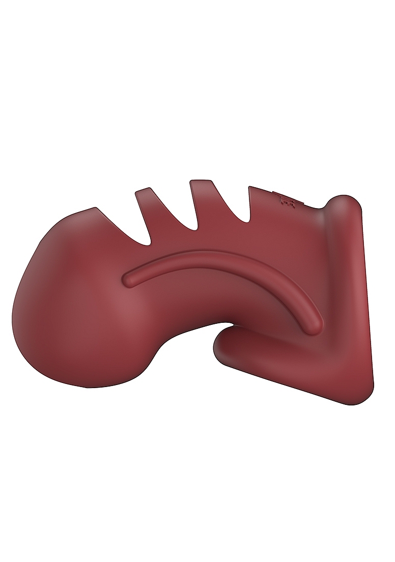 Hard Bondage - Cusca de Castitate Model 28, Silicon Ultra Soft, Rosu, Erotic24.ro