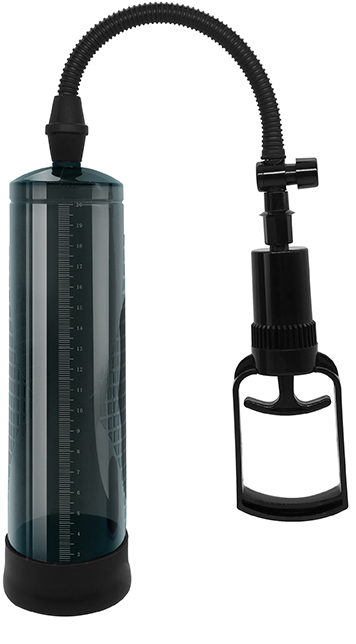 Pompa Pentru Marirea Penisului cu Maneta Enlargement PowerUp Negru, Nr. 1, Erotic24.ro