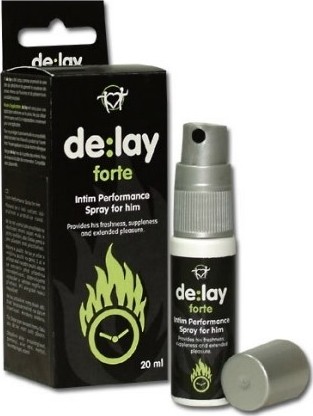 Ejaculare Precoce - Delay Forte Spray pentru intarzierea ejacularii 20ml, Erotic24.ro