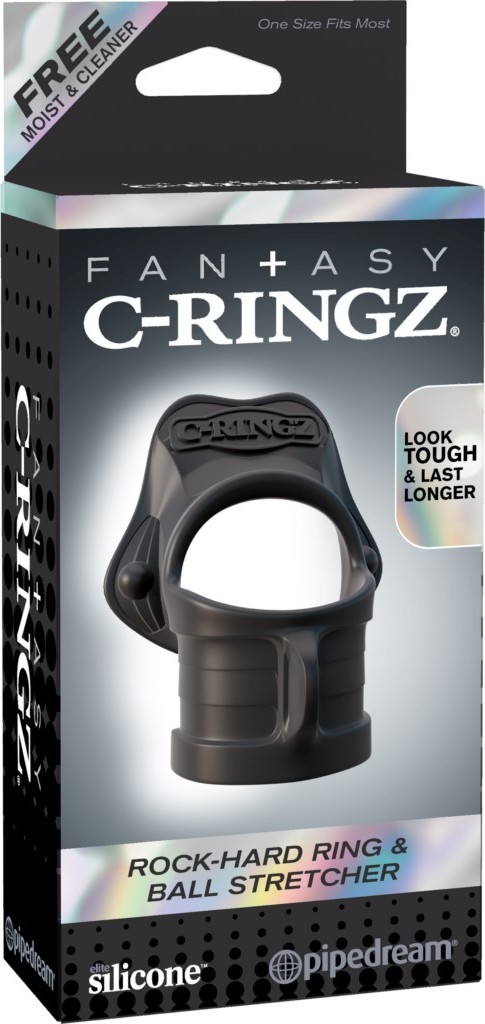 Inel pentru erectie Rock-Hard and Ball Stretcher, Nr. 9, Erotic24.ro