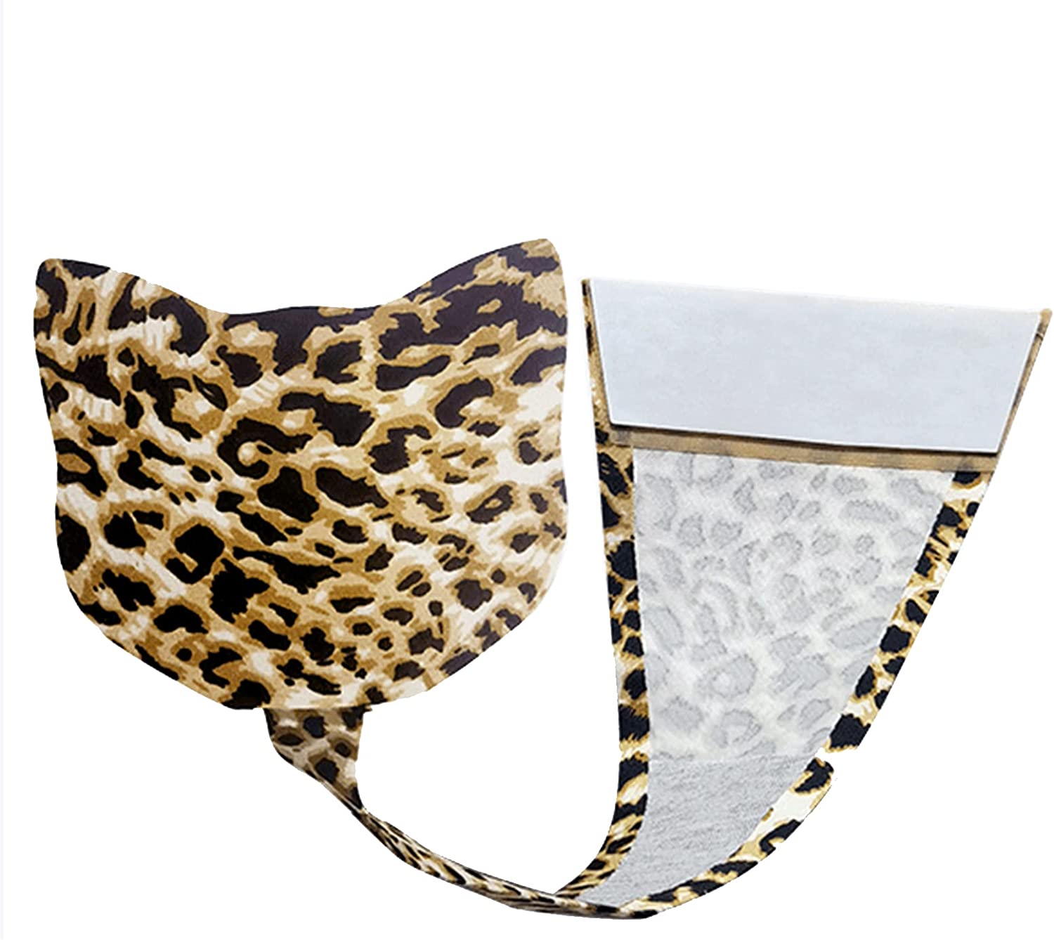 Bikini Sexy - Bikini Adezivi fara Bretele, Forma Pisica, Leopard, M, JGF Lingerie, Erotic24.ro