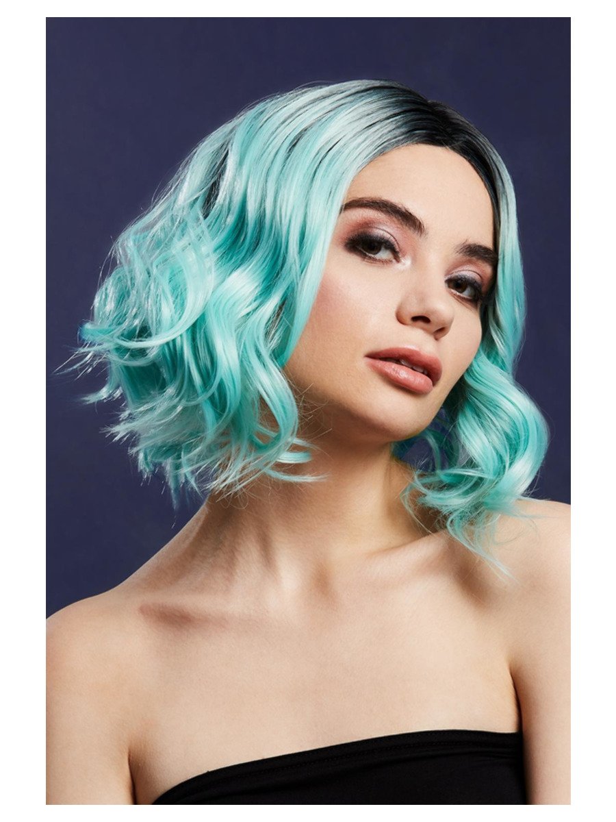 Peruci - Peruca Profesionala Kourtney Verde Deschis, Erotic24.ro