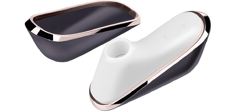 Stimulator Clitoridian 11 Moduri Air Pulse Silicon USB Satisfyer Pro Traveler, Nr. 4, Erotic24.ro