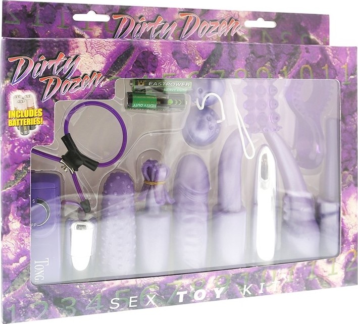Set jucarii sexuale Dirty Dozen, Nr. 3, Erotic24.ro