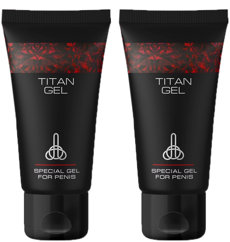 Produse de marire penis: geluri, creme & alte suplimente - Set 2 Bucati - Titan Gel pentru Marirea Penisului 50 ml, Erotic24.ro
