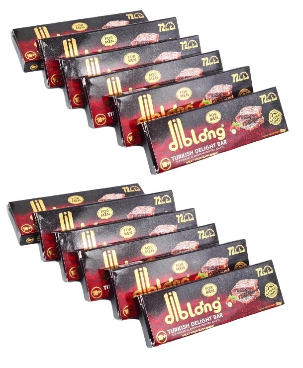 Stimulente Sexuale Barbati - Set 12 Bucati- Baton Afrodisiac Barbati DIBLONG Turkish Delight Bar 30 gr., Erotic24.ro