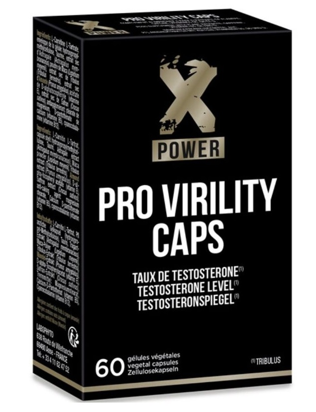 Stimulente Sexuale Barbati - 60 Capsule Pro Virility X Power, Erotic24.ro